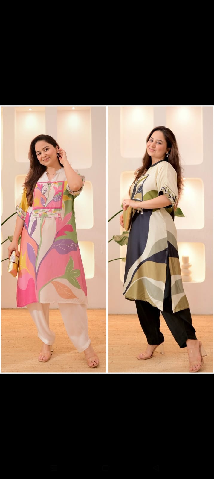 Designed with a stylish neckline adorned with delicate handwork - Image 9