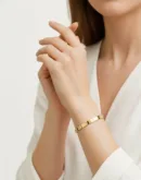 18K Gold Plated Stainless Cartier Love Bracelet