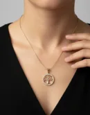 18K Gold Plated Tree of Life Pendant Necklace