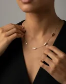 18K Gold Plated Cubs Necklace